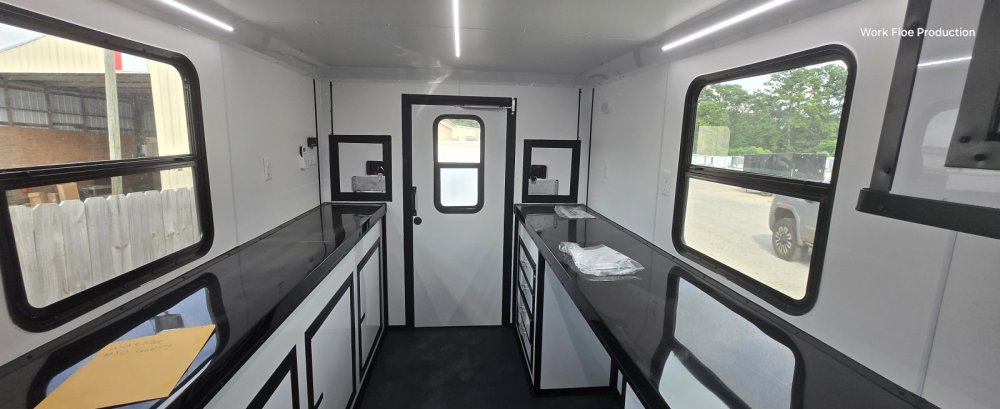 7'x12' Quality Cargo Fiber Splicing Trailer