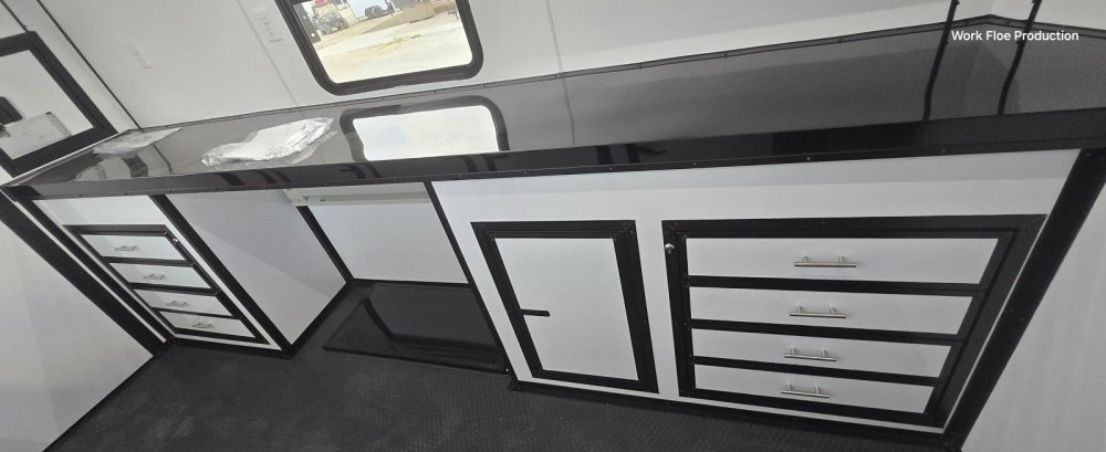 7'x12' Quality Cargo Fiber Splicing Trailer