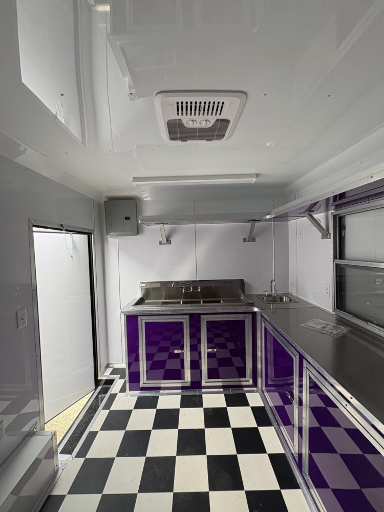 8.5'x12' Quality Cargo Concession Trailer