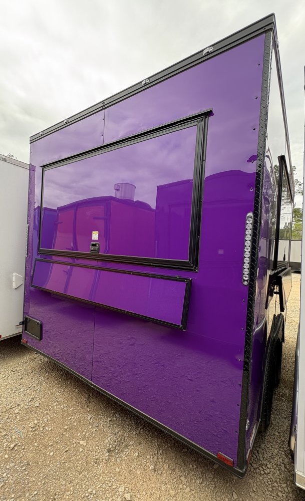 8.5'x12' Quality Cargo Concession Trailer