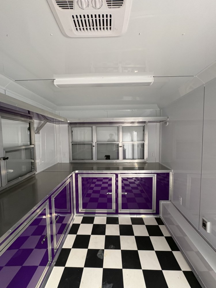 8.5'x12' Quality Cargo Concession Trailer