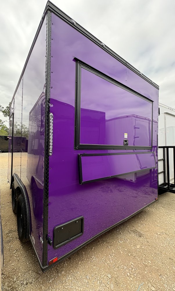 8.5'x12' Quality Cargo Concession Trailer