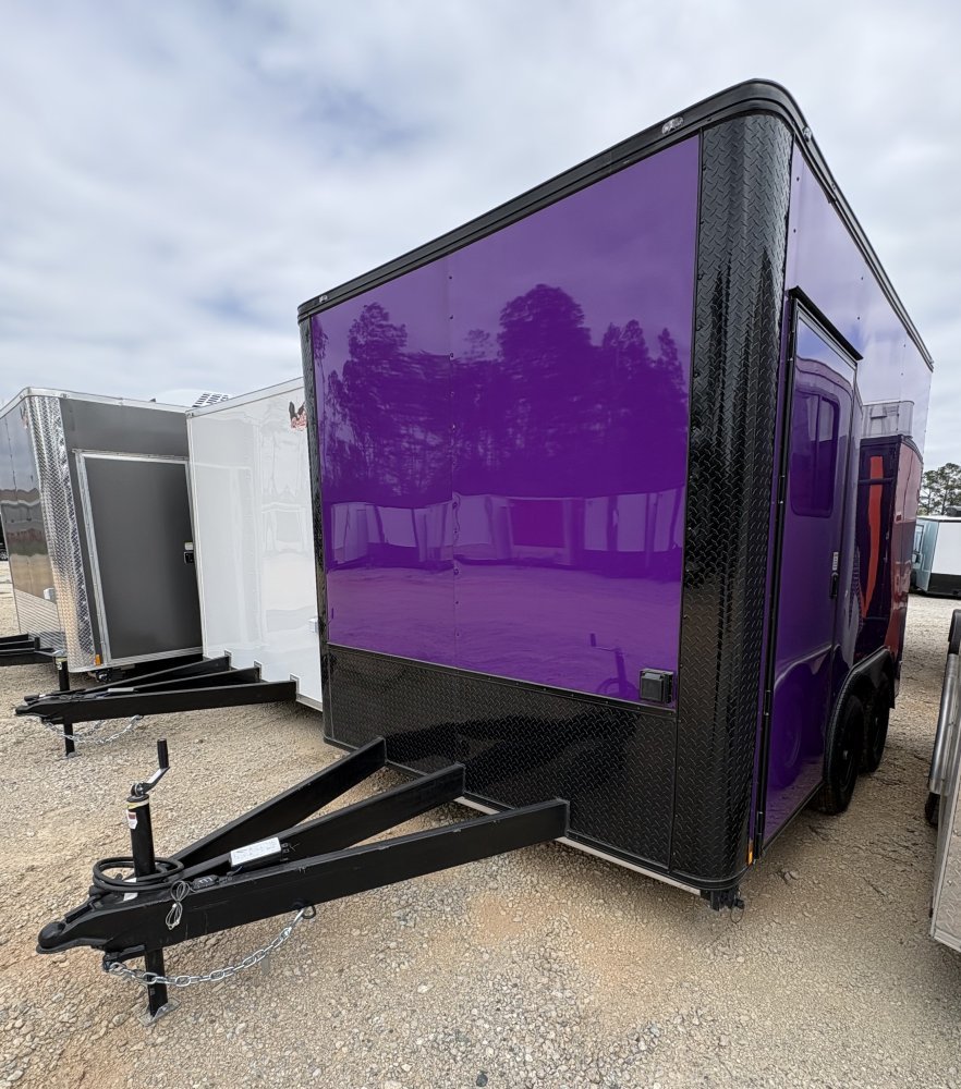 8.5'x12' Quality Cargo Concession Trailer