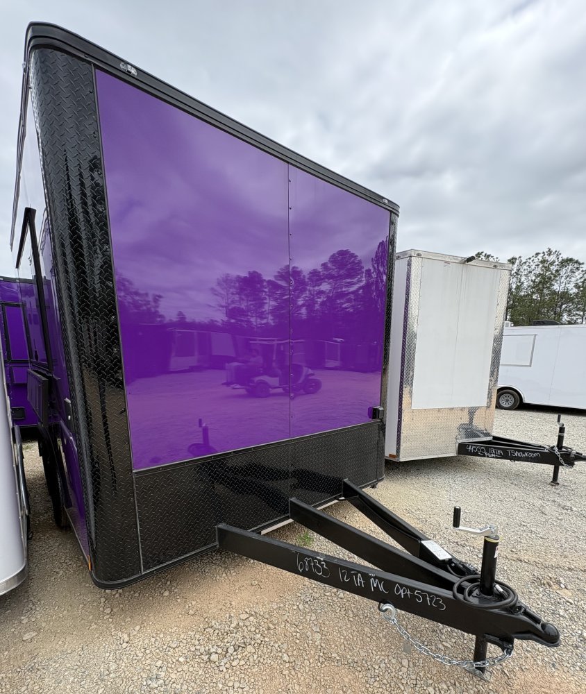 8.5'x12' Quality Cargo Concession Trailer