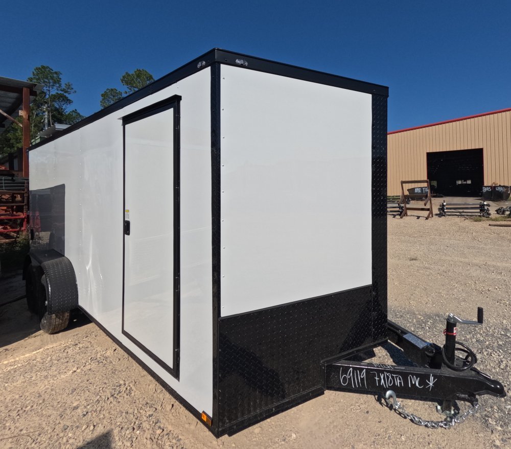 7'x18' Quality Cargo Enclosed Cargo