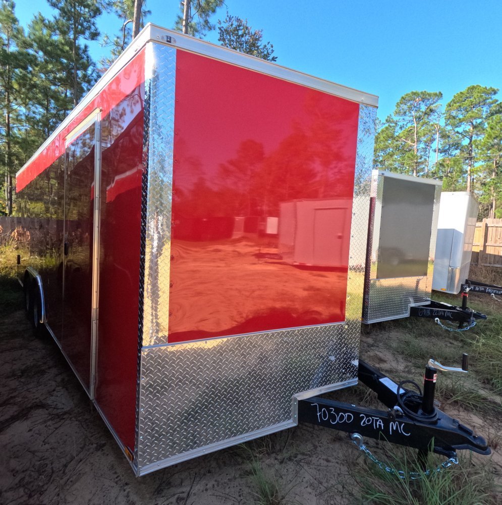 8' 5"x20' Quality Cargo Enclosed Cargo