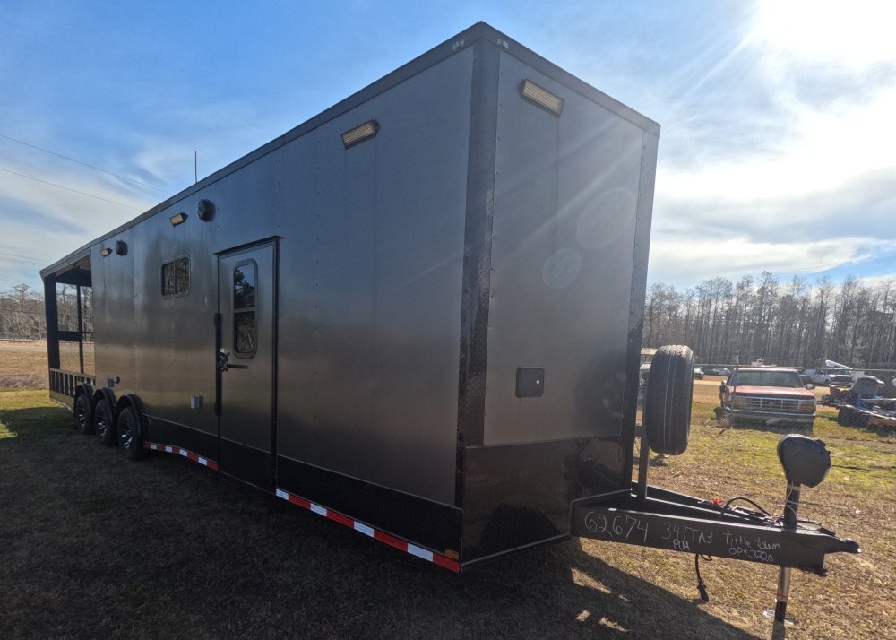 8.5'x34' Quality Cargo Enclosed Car Hauler