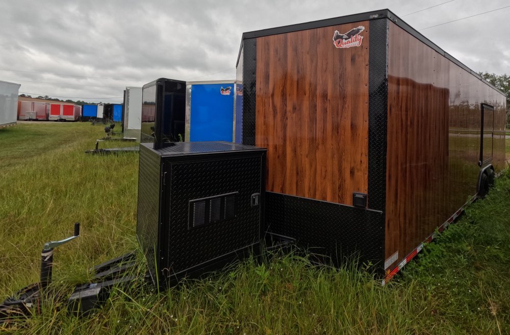 8' 5"x16' Quality Cargo Enclosed Car Hauler