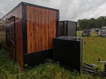 8' 5"x16' Quality Cargo Enclosed Car Hauler