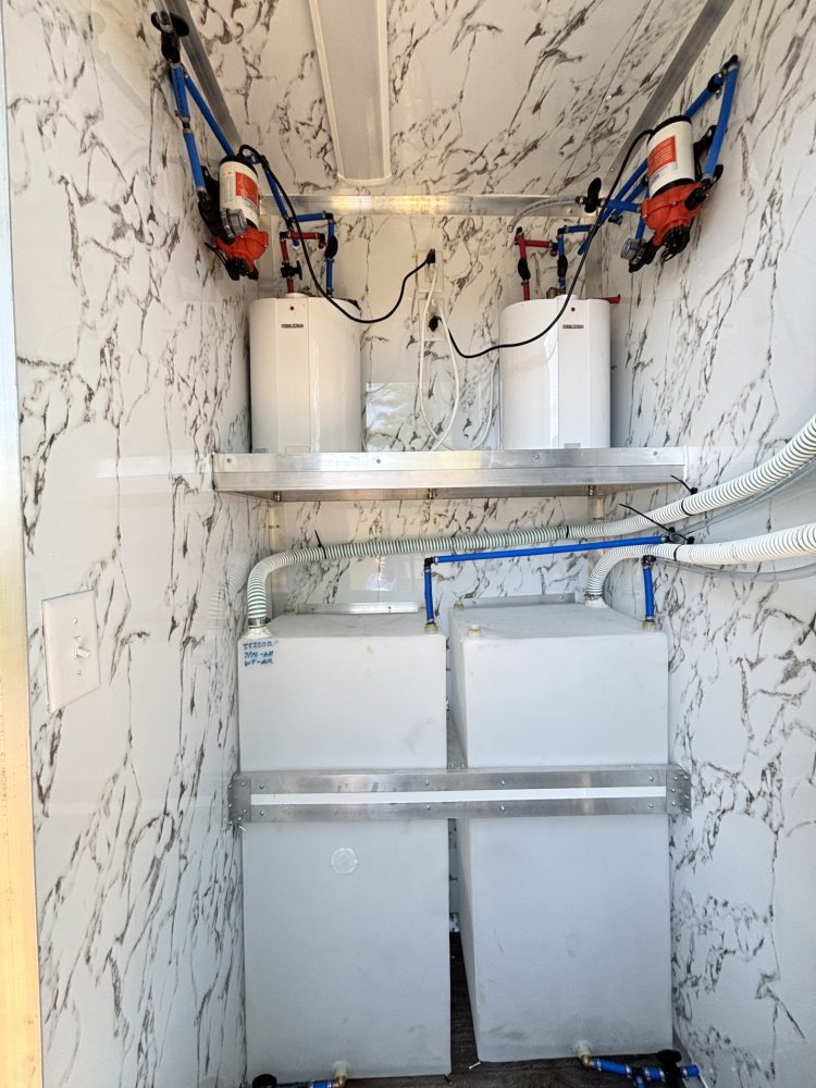 7'x12' Quality Cargo Bathroom Trailer