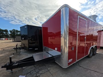 8' 6"x18' Quality Cargo Concession Trailer