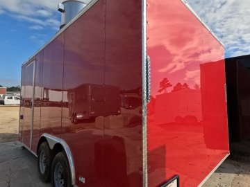 8' 6"x18' Quality Cargo Concession Trailer