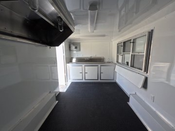 8' 6"x18' Quality Cargo Concession Trailer