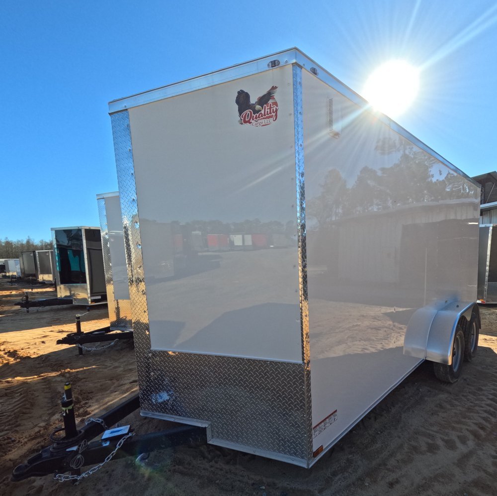 7'x16' Quality Cargo Enclosed Cargo