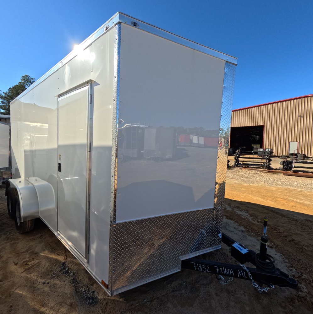 7'x16' Quality Cargo Enclosed Cargo
