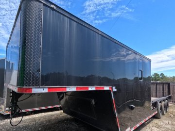 8' 5"x34' Quality Cargo Enclosed Car Hauler