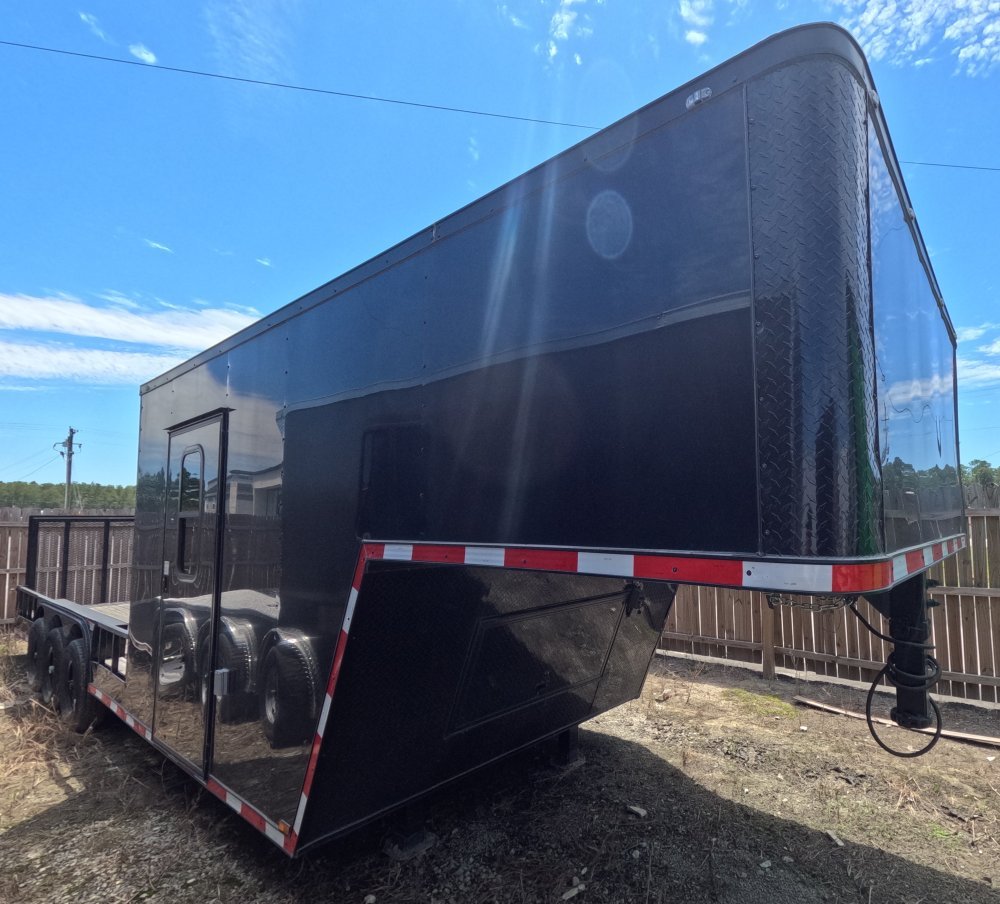 8' 5"x34' Quality Cargo Enclosed Car Hauler
