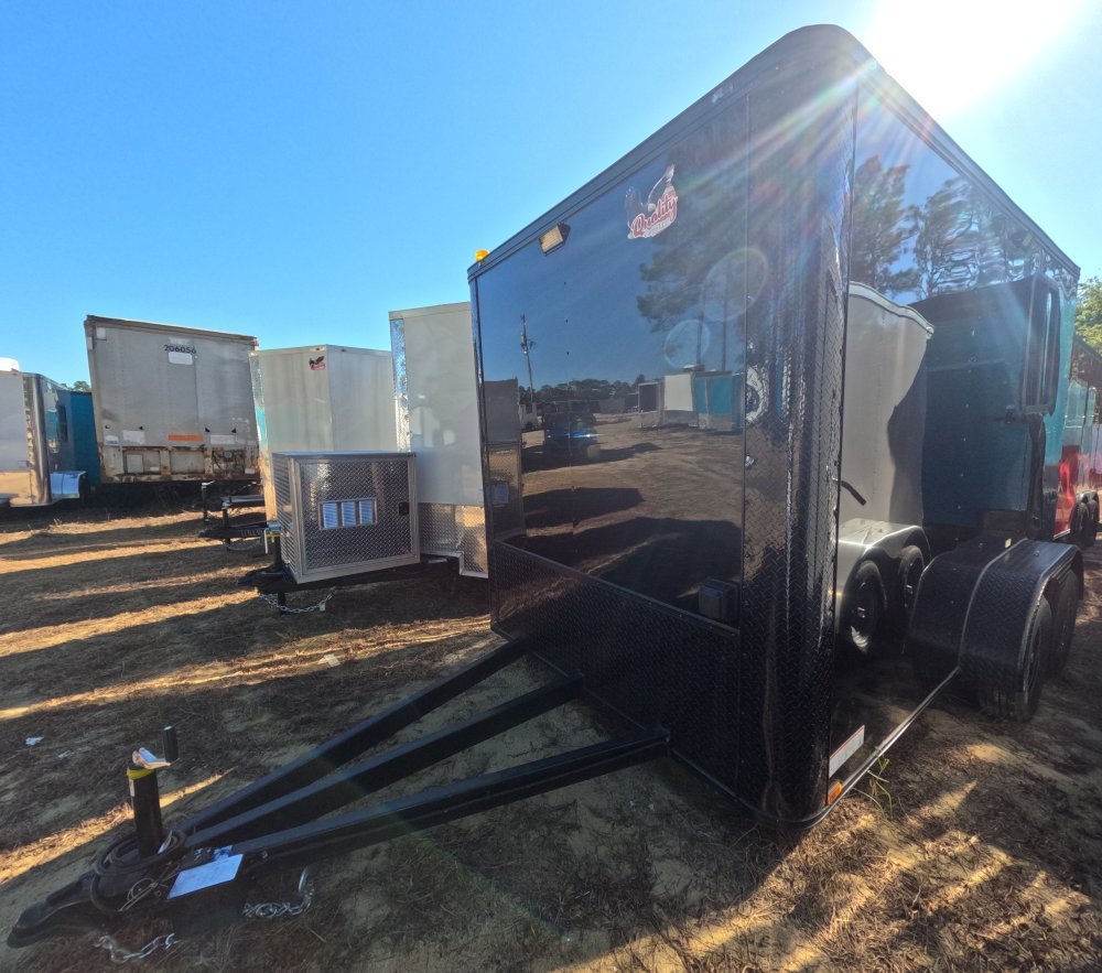 7'x12' Quality Cargo Fiber Splicing Trailer