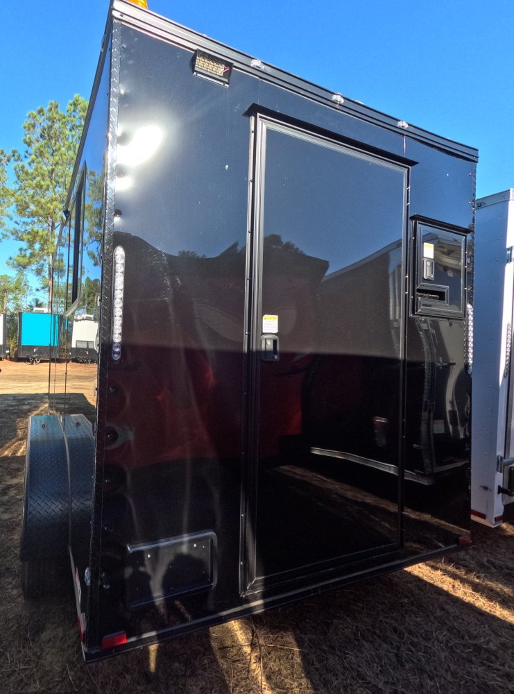 7'x12' Quality Cargo Fiber Splicing Trailer