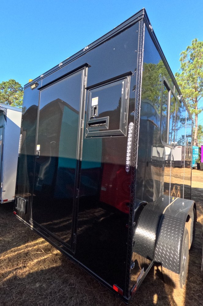 7'x12' Quality Cargo Fiber Splicing Trailer