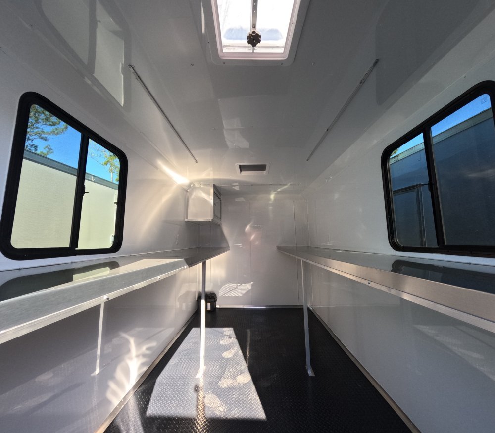 7'x12' Quality Cargo Fiber Splicing Trailer