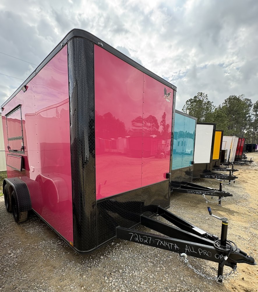 7'x14' Quality Cargo Concession Trailer