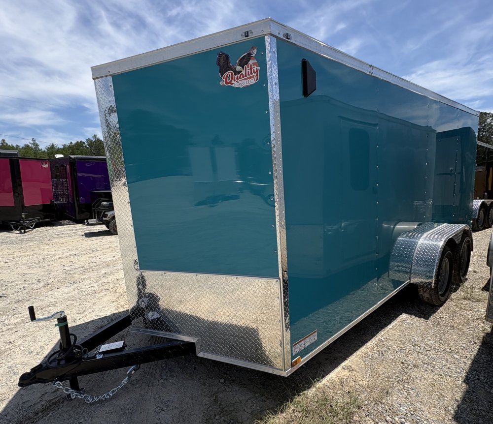 7'x16' Quality Cargo Enclosed Cargo