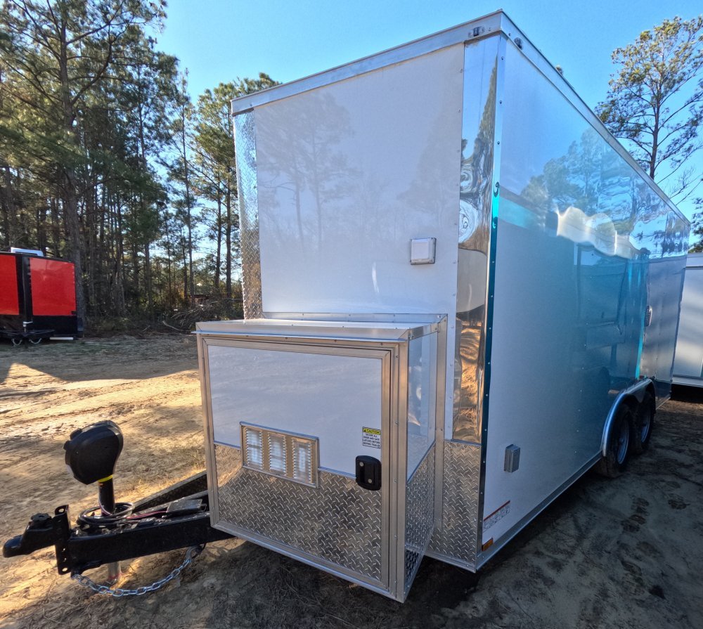 8.5'x16' Quality Cargo Concession Trailer