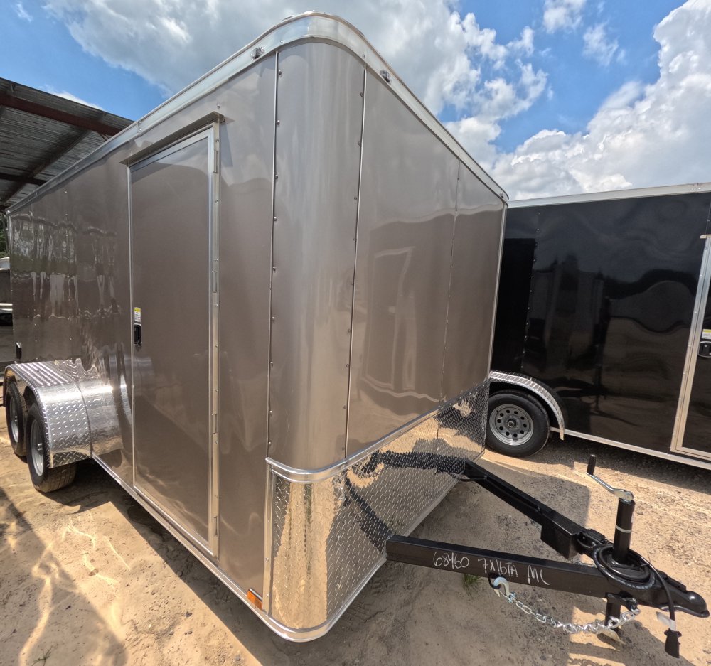 7'x16' Quality Cargo Enclosed Cargo