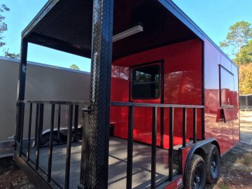 8' 6"x20' Quality Cargo Concession Trailer