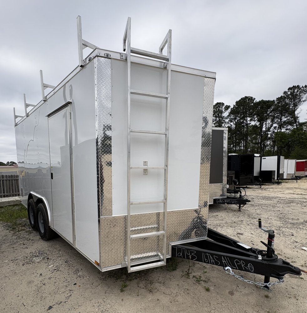 8.5'x16' Quality Cargo Enclosed Cargo