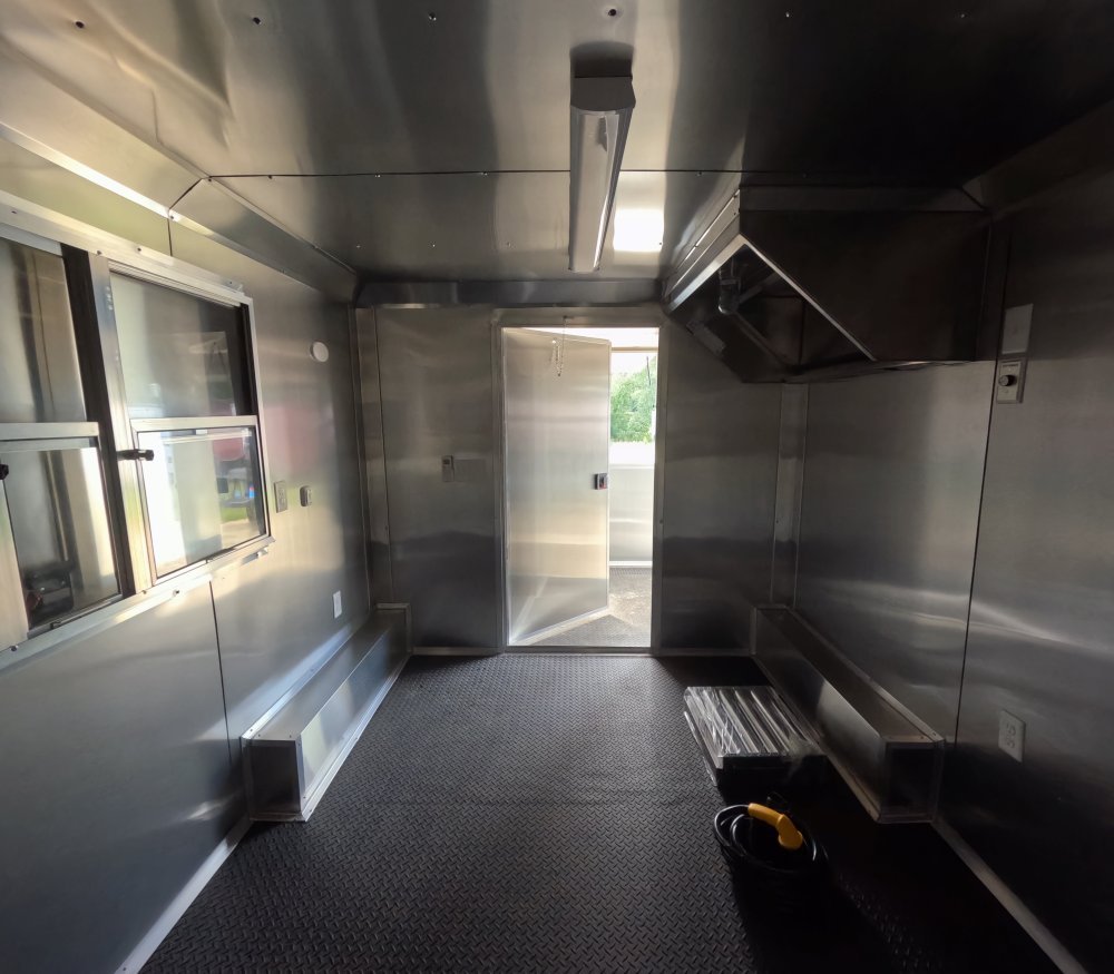 8' 5"x16' Quality Cargo Concession Trailer