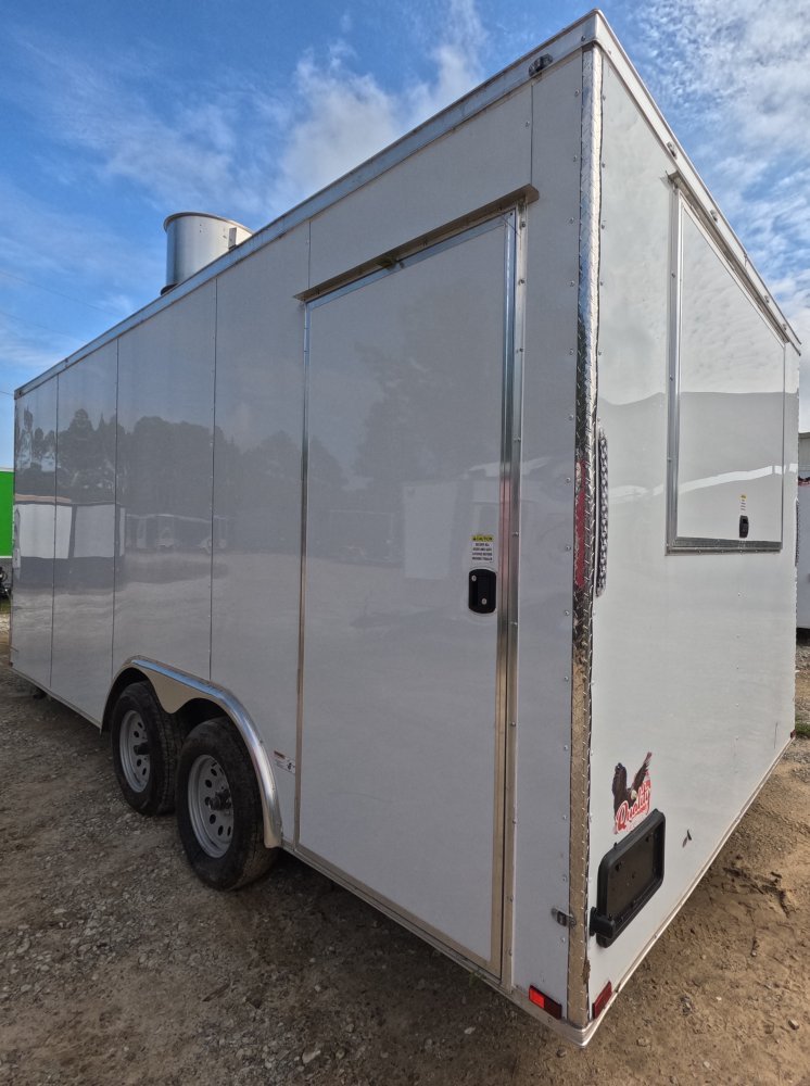 8' 5"x16' Quality Cargo Concession Trailer