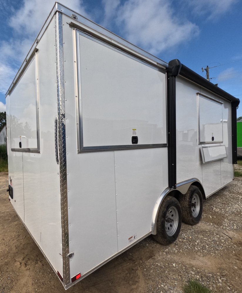 8' 5"x16' Quality Cargo Concession Trailer