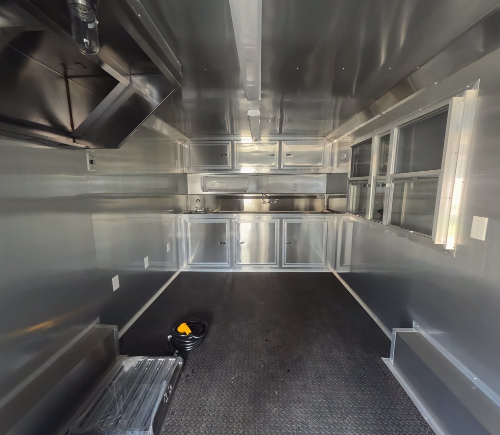 8' 5"x16' Quality Cargo Concession Trailer