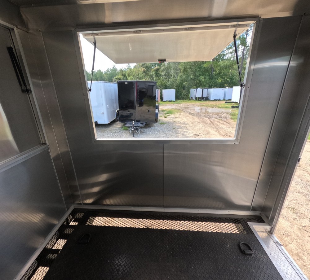 8' 5"x16' Quality Cargo Concession Trailer