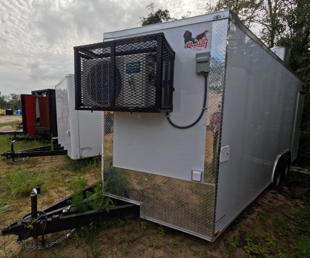 8' 5"x16' Quality Cargo Concession Trailer