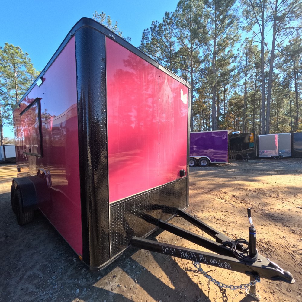 7'x16' Quality Cargo Concession Trailer