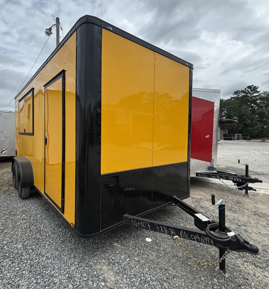 7'x16' Quality Cargo Concession Trailer