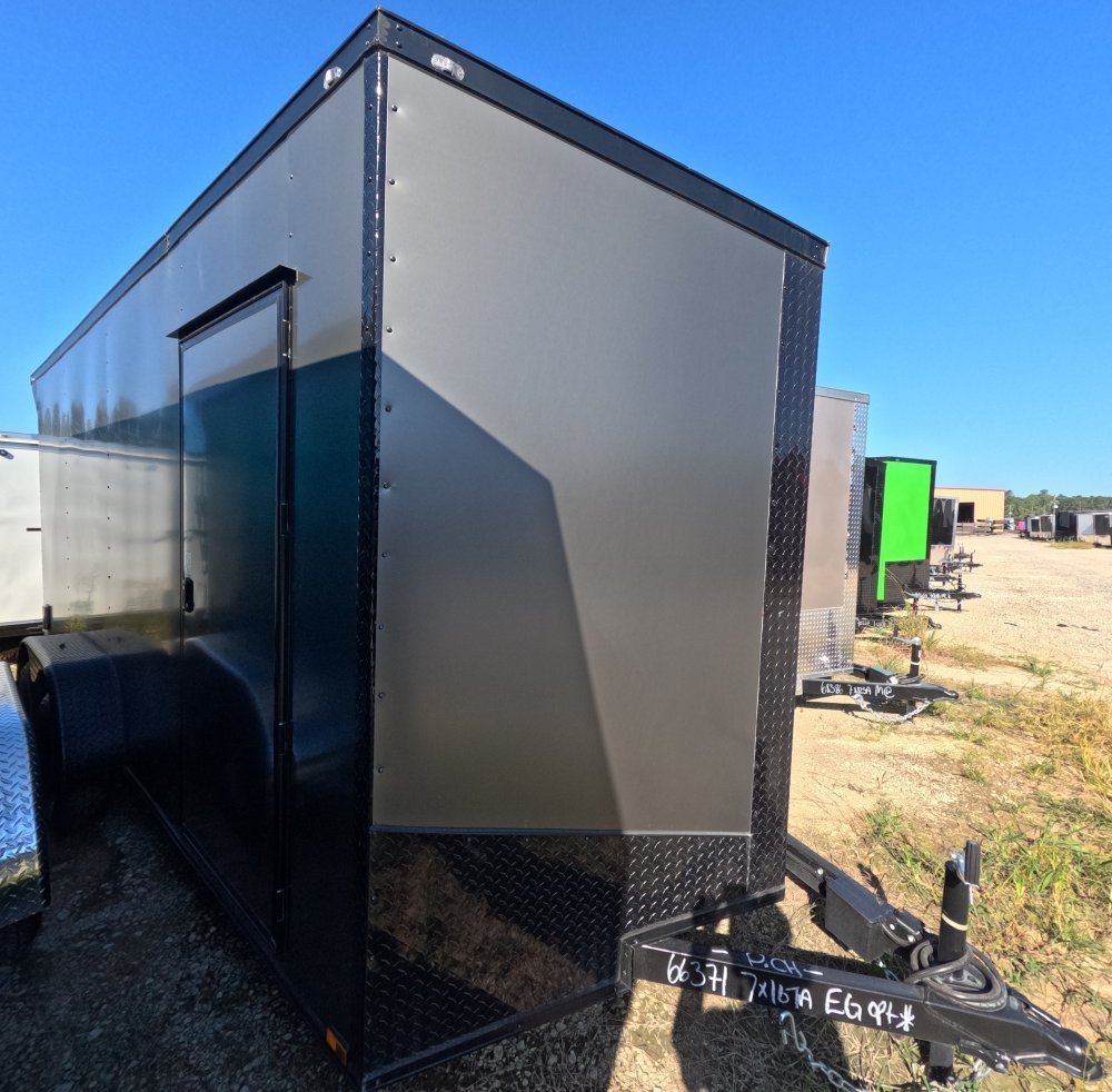 7'x16' Quality Cargo Enclosed Cargo