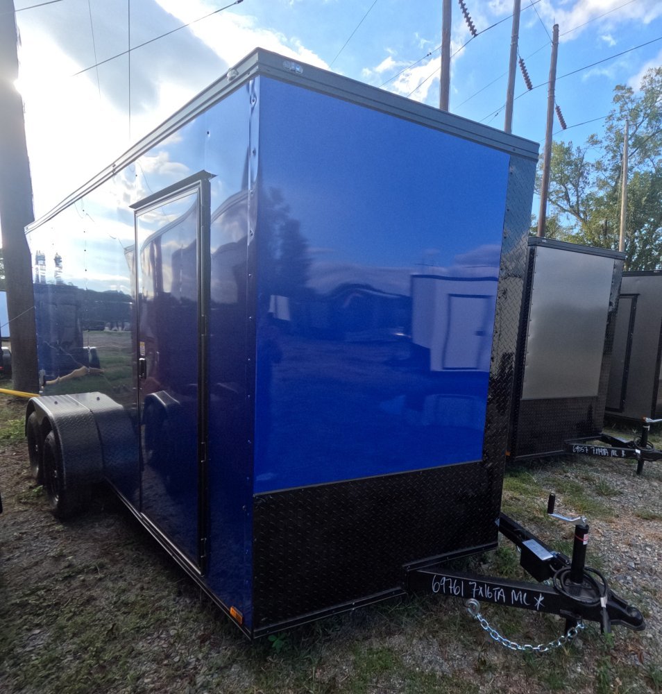 7'x16' Quality Cargo Enclosed Cargo
