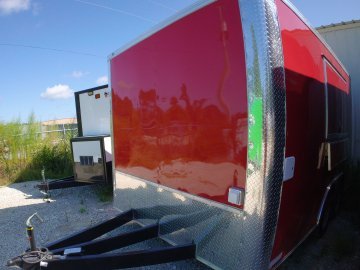 8' 6"x14' Quality Cargo Concession Trailer