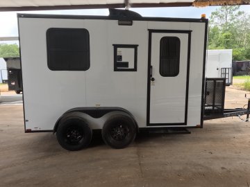 7'x12' Quality Cargo Fiber Splicing Trailer