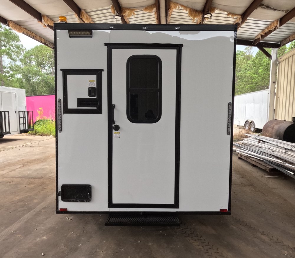 7'x12' Quality Cargo Fiber Splicing Trailer