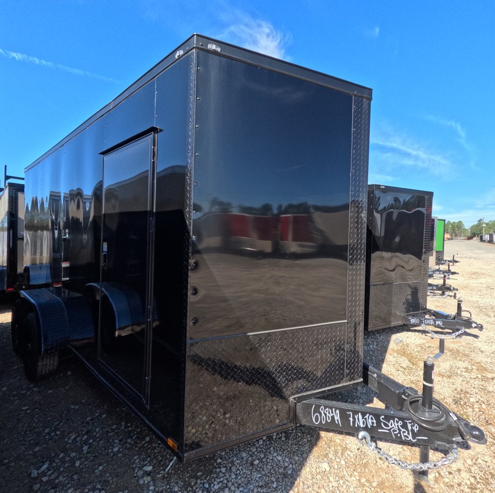 7'x16' Quality Cargo Enclosed Cargo