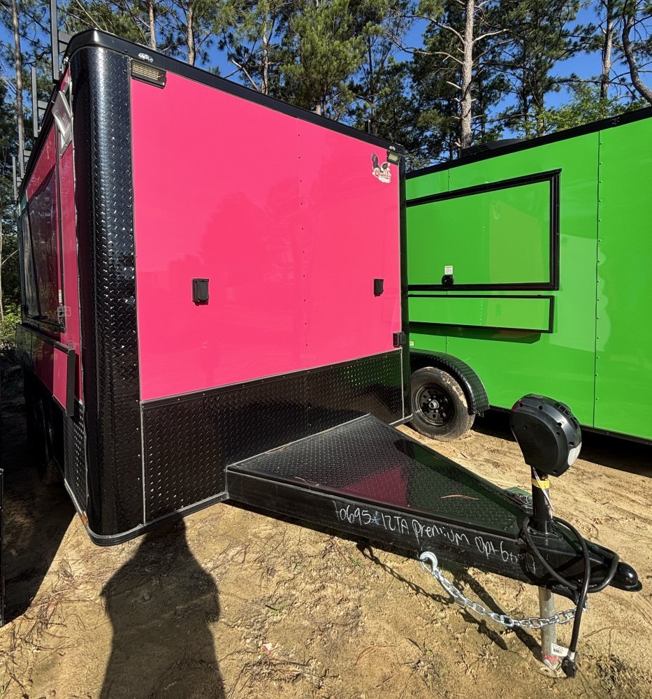 8.5'x12' Quality Cargo Concession Trailer
