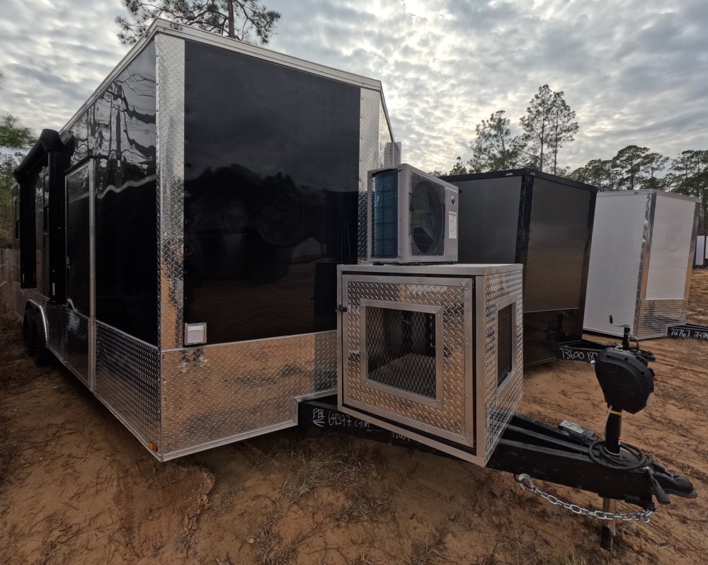 8.5'x24' Quality Cargo Barber Trailer