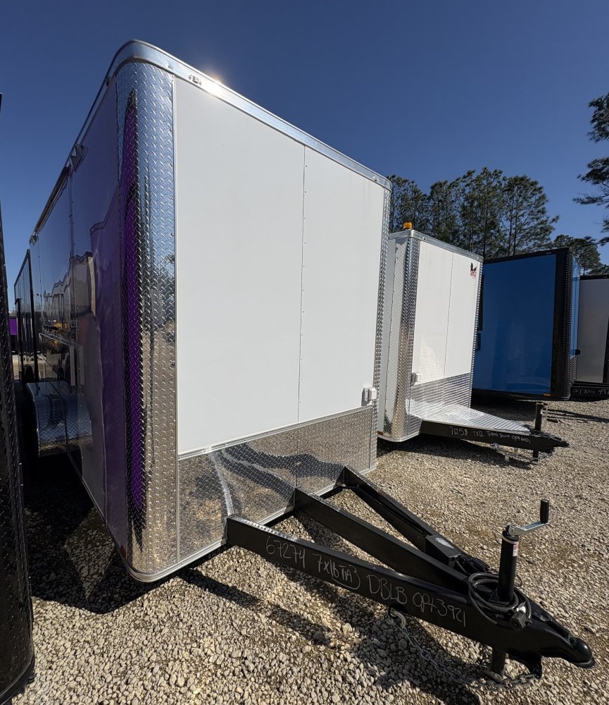 7'x16' Quality Cargo Concession Trailer