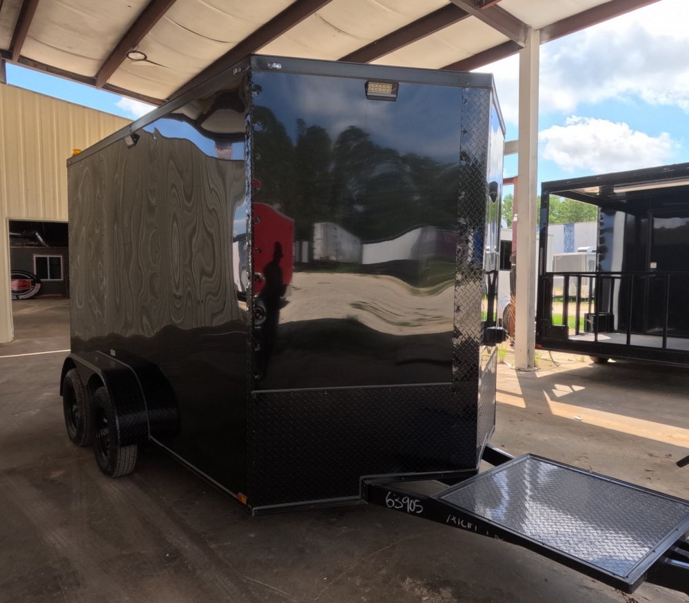 7'x10' Quality Cargo Fiber Splicing Trailer