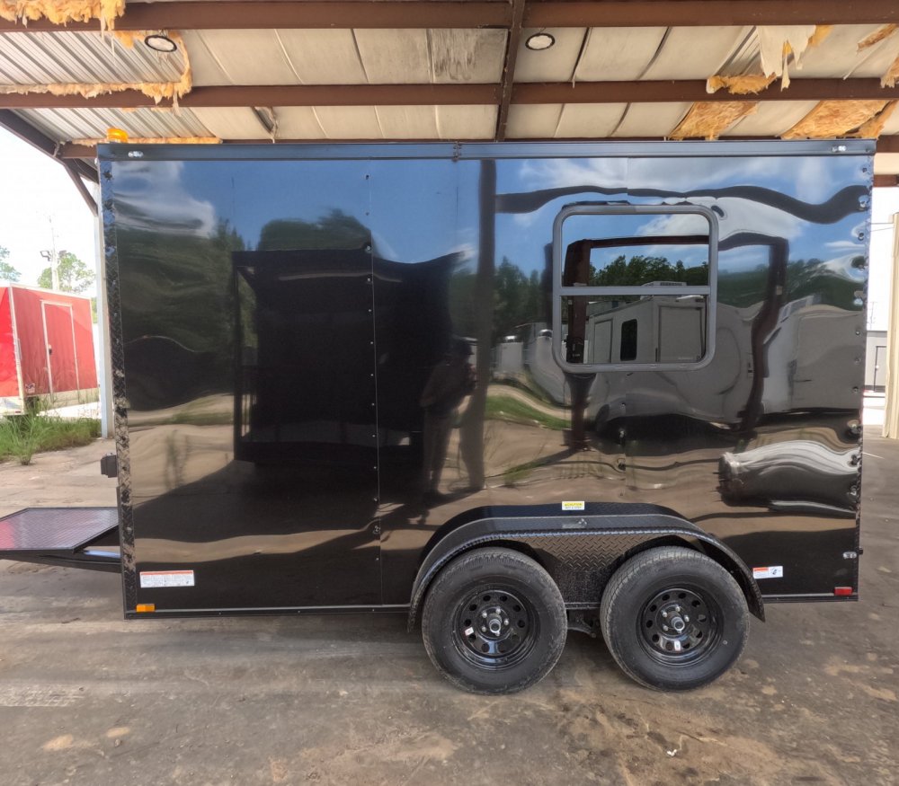 7'x10' Quality Cargo Fiber Splicing Trailer
